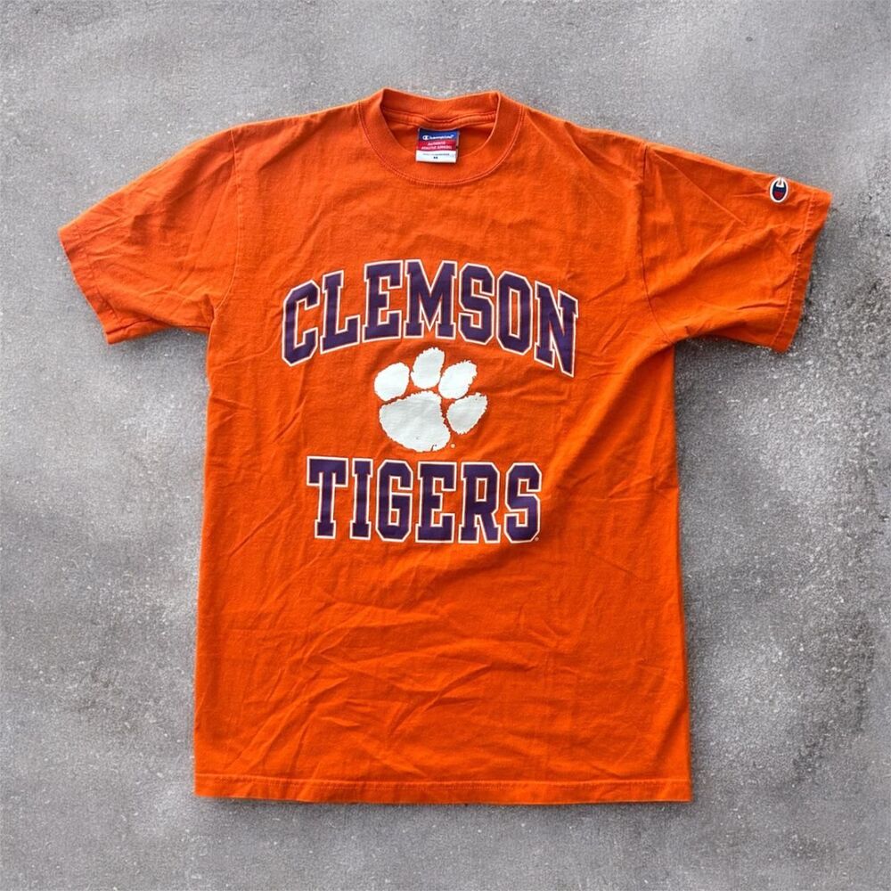 Champion Clemson Tigers University T shirt